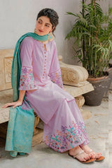3 PIECE-EMBROIDERED DHANAK SUIT PQ-791