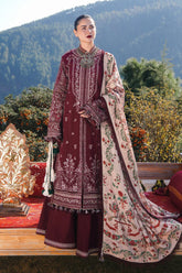 DHANAK 3PC EMBROIDED DRESS PQ-705