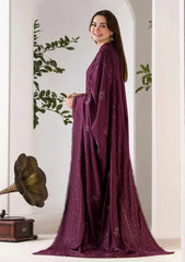 3PC DHANAK EMBROIDERED DRESS PQ-728