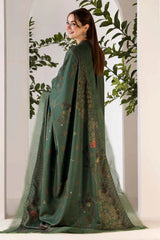 SOBIA NAZIR 3PC DHANAK EMBROIDERED DRESS PQ-737