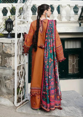 LAWN 3PC EMBROIDERED DRESS PQ-721