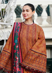LAWN 3PC EMBROIDERED DRESS PQ-721