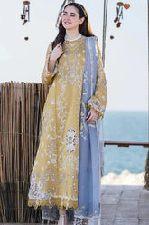 DHANAK 3PC EMBROIDED DRESS PQ-706
