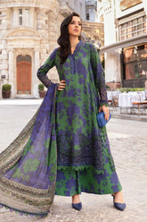 3PC UNSTICHED DIGITAL PRINTED KHADDAR DRESS PQ - 438