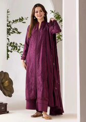 3PC DHANAK EMBROIDERED DRESS PQ-728