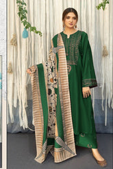 3PC DHANAK EMBROIDERED PQ-767