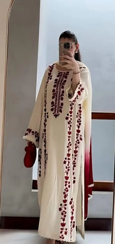 3 PC EMBROIDERED DHANAK PQ-773