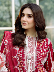 BIN ILYAS Premium Lawn Unstitched 3Pc Suit - PQ-817