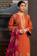 DANAK 3PC EMBROIDERED DRESS PQ-726