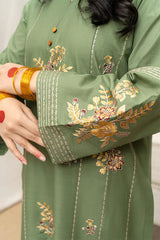 3PC DHANAK EMBROIDERED PQ-114