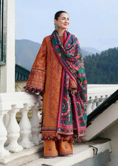 DHANAK 3PC EMBROIDERED DRESS PQ-721