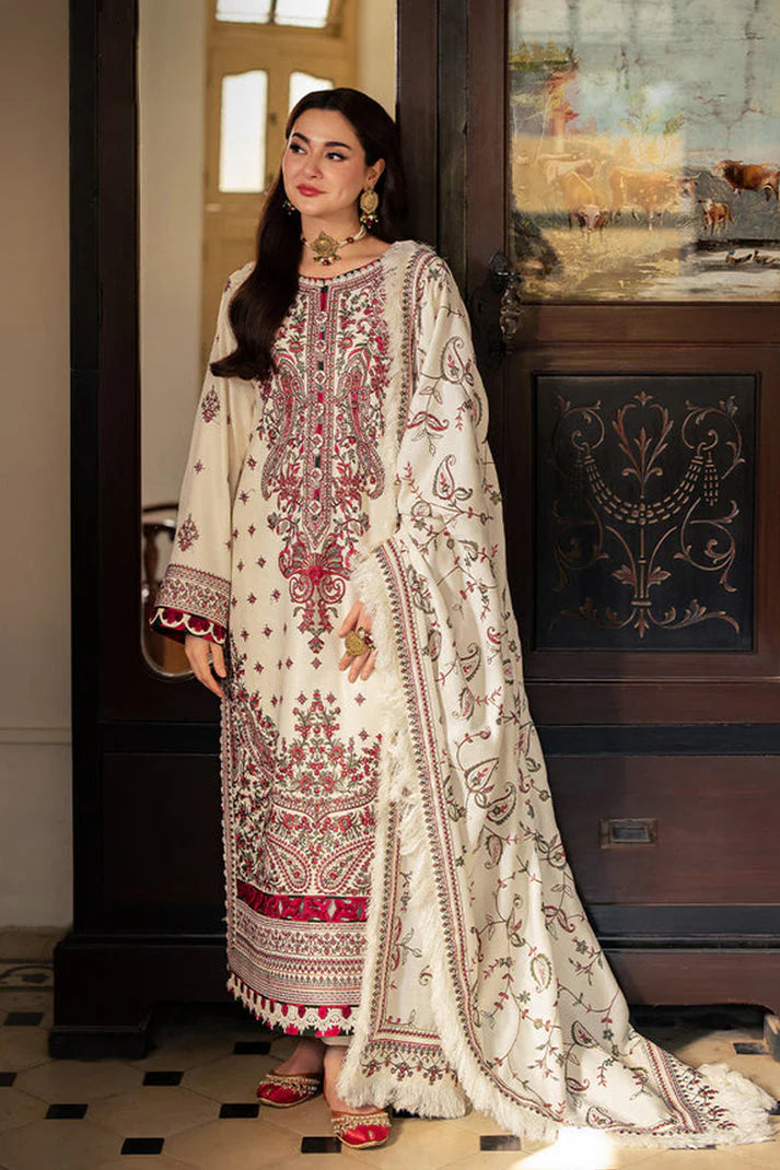 DHANAK 3PC EMBROIDED DRESS PQ-701