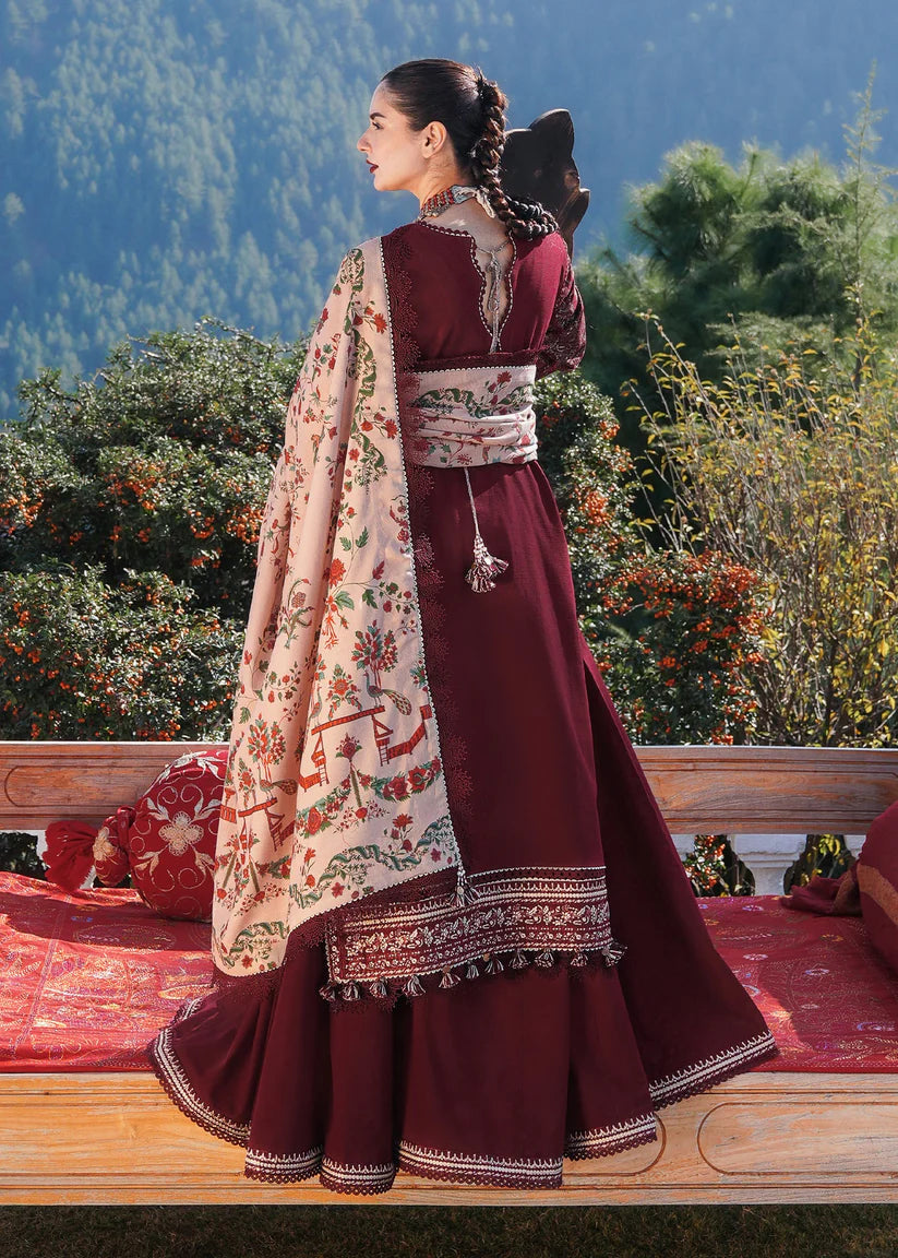 DHANAK 3PC EMBROIDED DRESS PQ-705