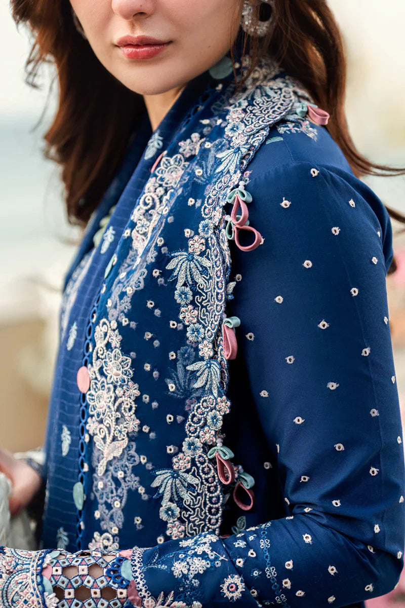 DHANAK 3PC EMBROIDED DRESS PQ-702
