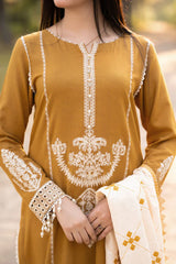 Libass 3PC DHANAK EMBROIDERED SUIT PQ-30