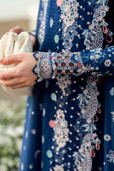 DHANAK 3PC EMBROIDED DRESS PQ-702
