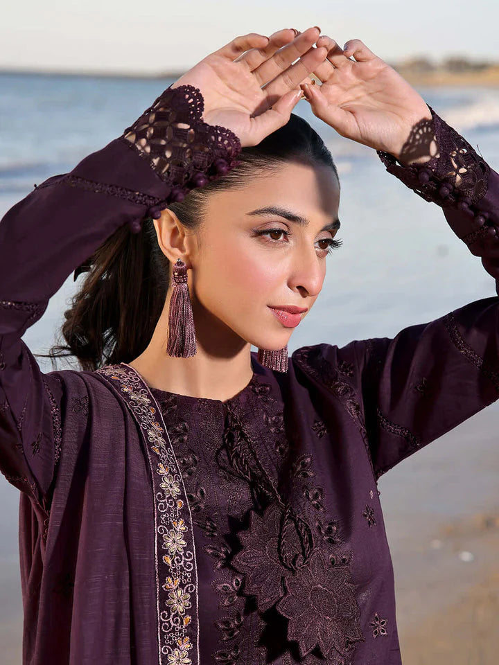 Iznik 3PC DHANAK EMBROIDERED SUIT PQ-727