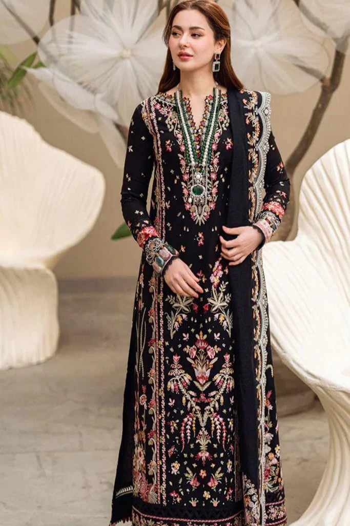DHANAK 3PC EMBROIDERED DRESS PQ-739