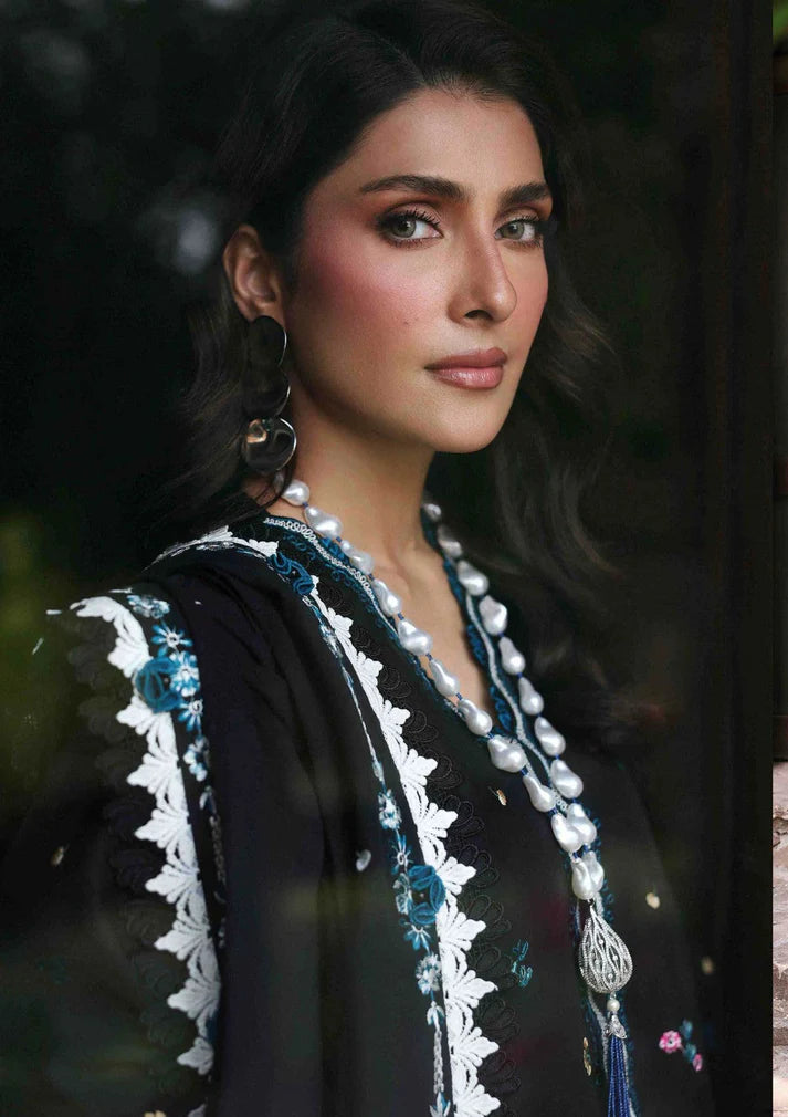 DHANAK 3PC EMBROIDERED DRESS PQ-714