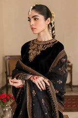 VELVAT 3PC EMBORIDED DRESS PQ-718