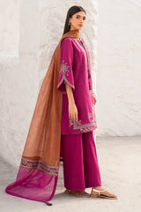 DHANAK 3PC EMBROIDERED DRESS PQ-766