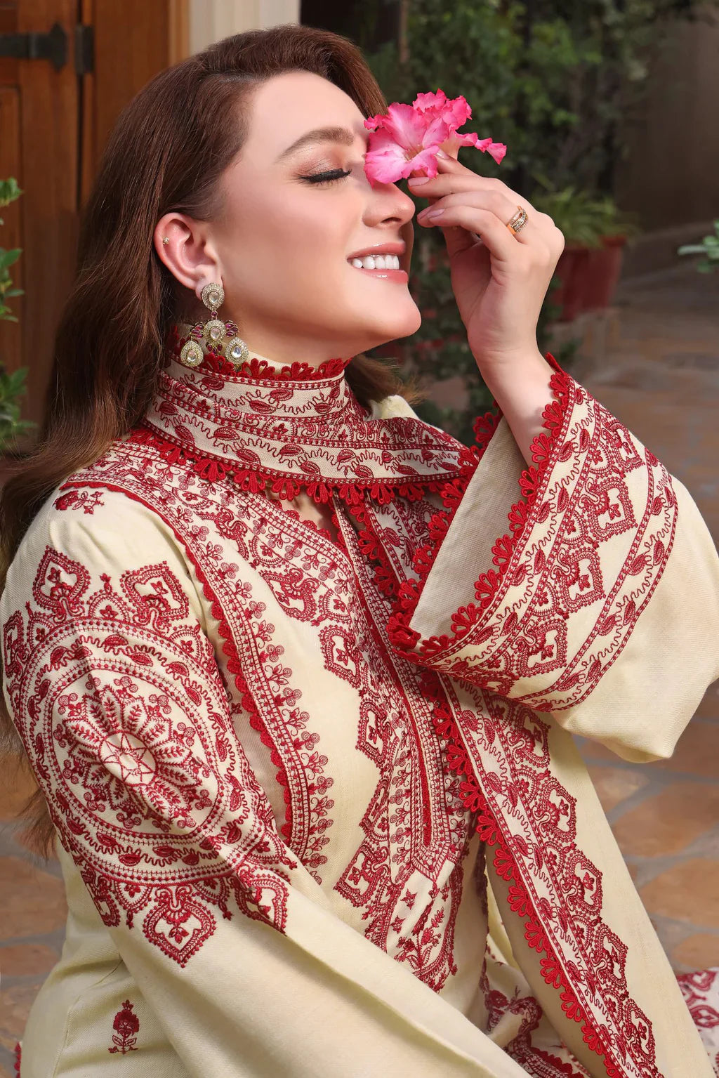 PAREESHAY 3PC DHANAK DRESS PQ-751
