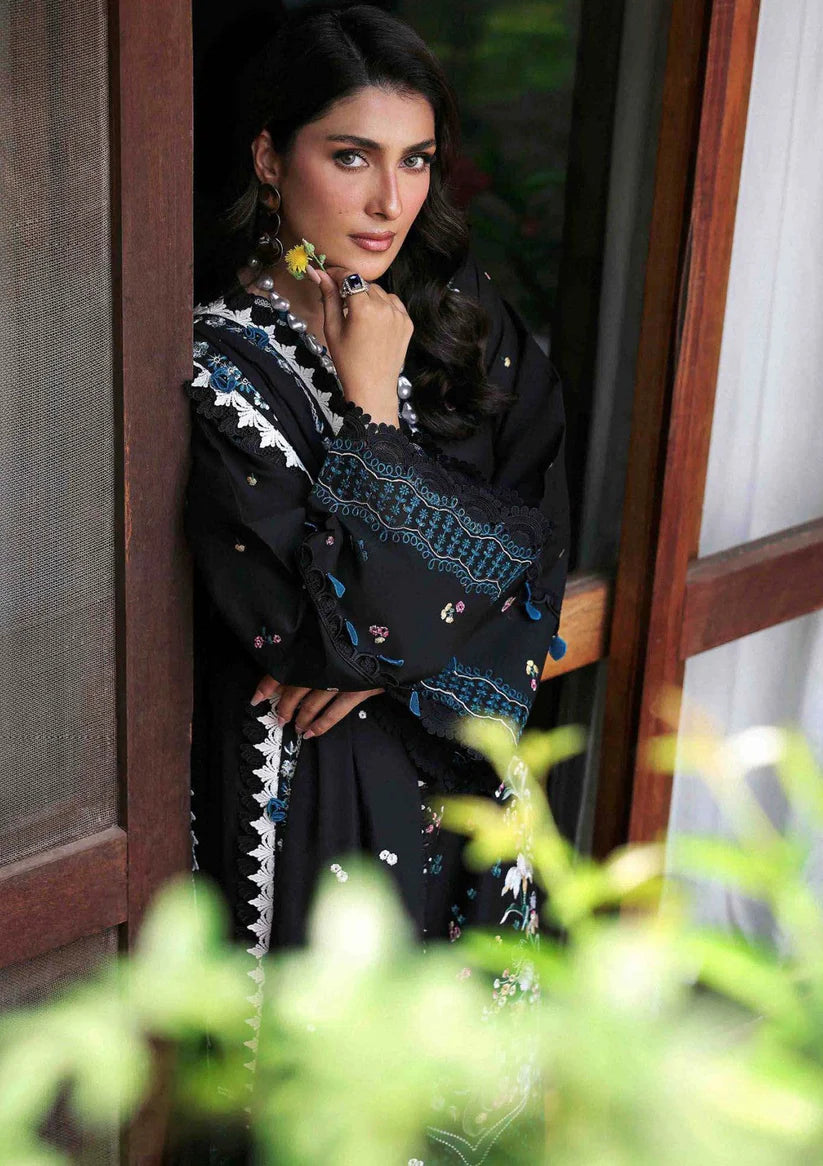 DHANAK 3PC EMBROIDERED DRESS PQ-714