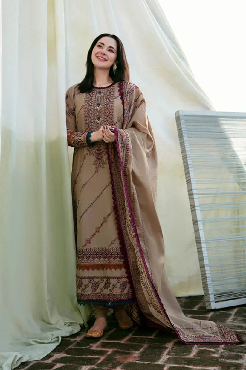 DHANAL 3PC EMBORIDED DRESS PQ-743
