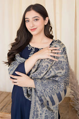 3PC DHANAK EMBROIDERED PQ-373