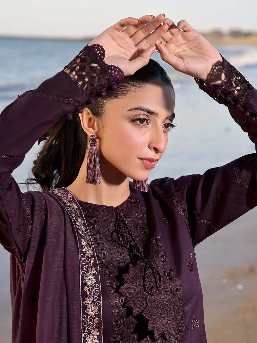 Iznik 3PC DHANAK EMBROIDERED SUIT PQ-727