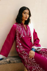 ZARA SHAHAJAHAN 3PC DHANAK EMBROIDERED DRESS PQ-712