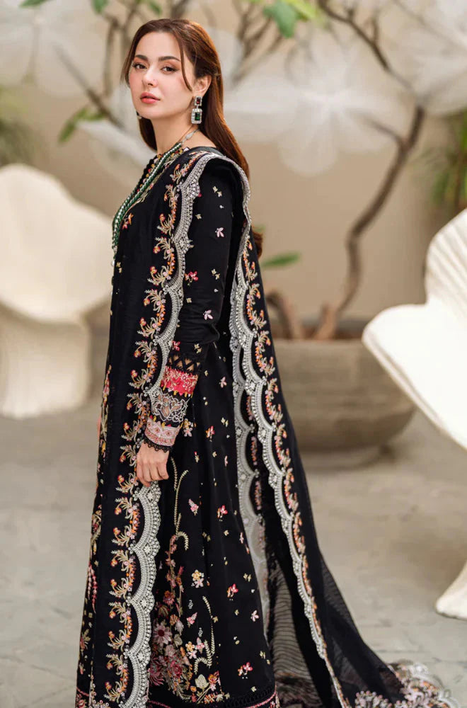 DHANAK 3PC EMBROIDERED DRESS PQ-739