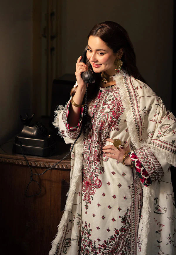 DHANAK 3PC EMBROIDED DRESS PQ-701