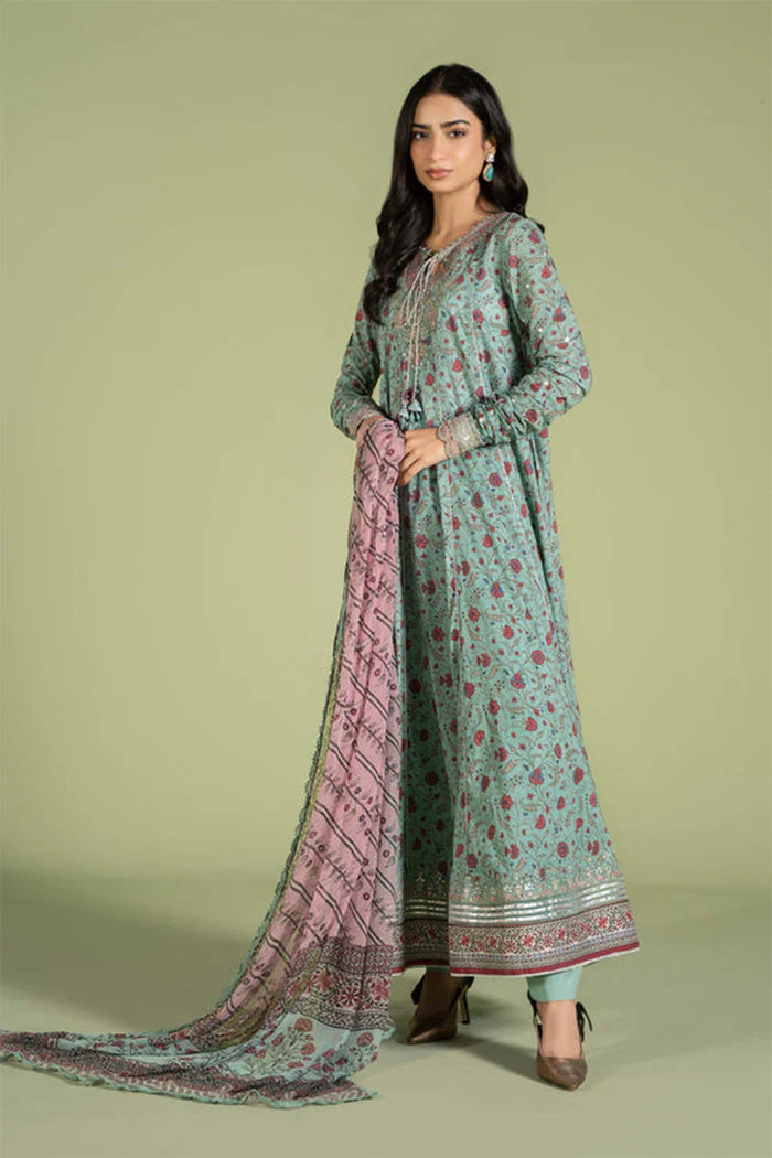 BAROQUE - 3PC KARANDI PRINTED PQ-19