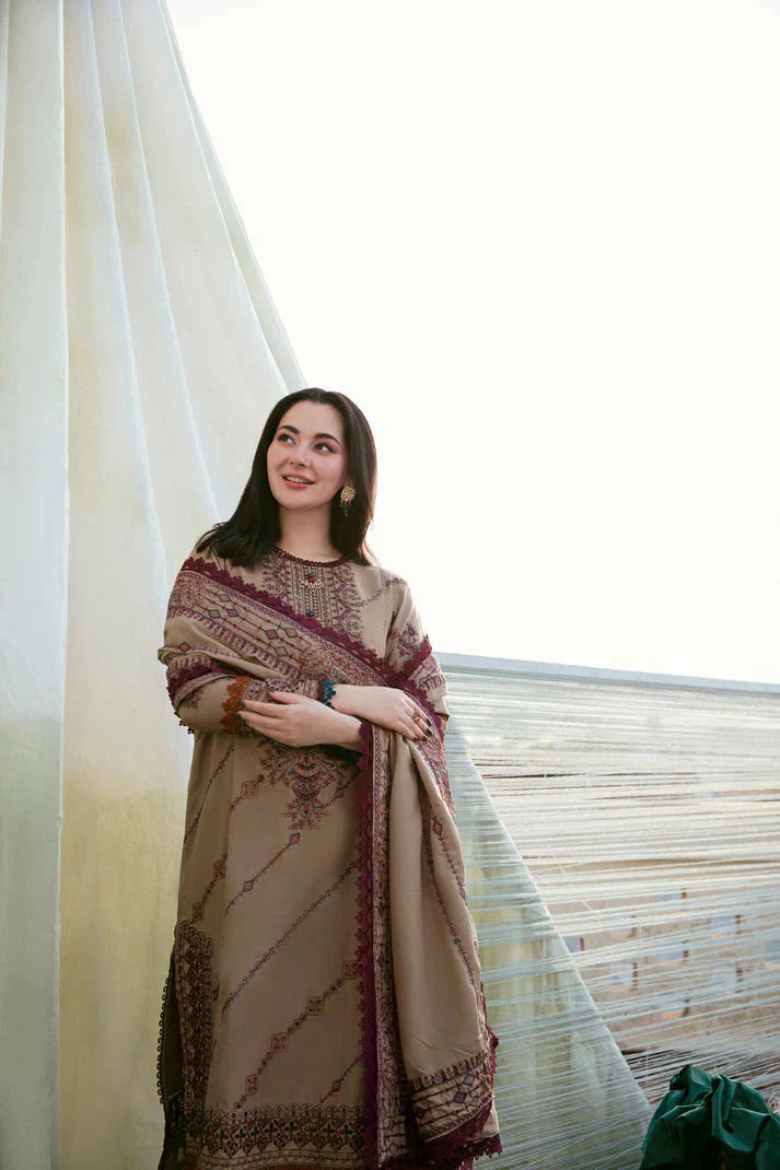 DHANAL 3PC EMBORIDED DRESS PQ-743