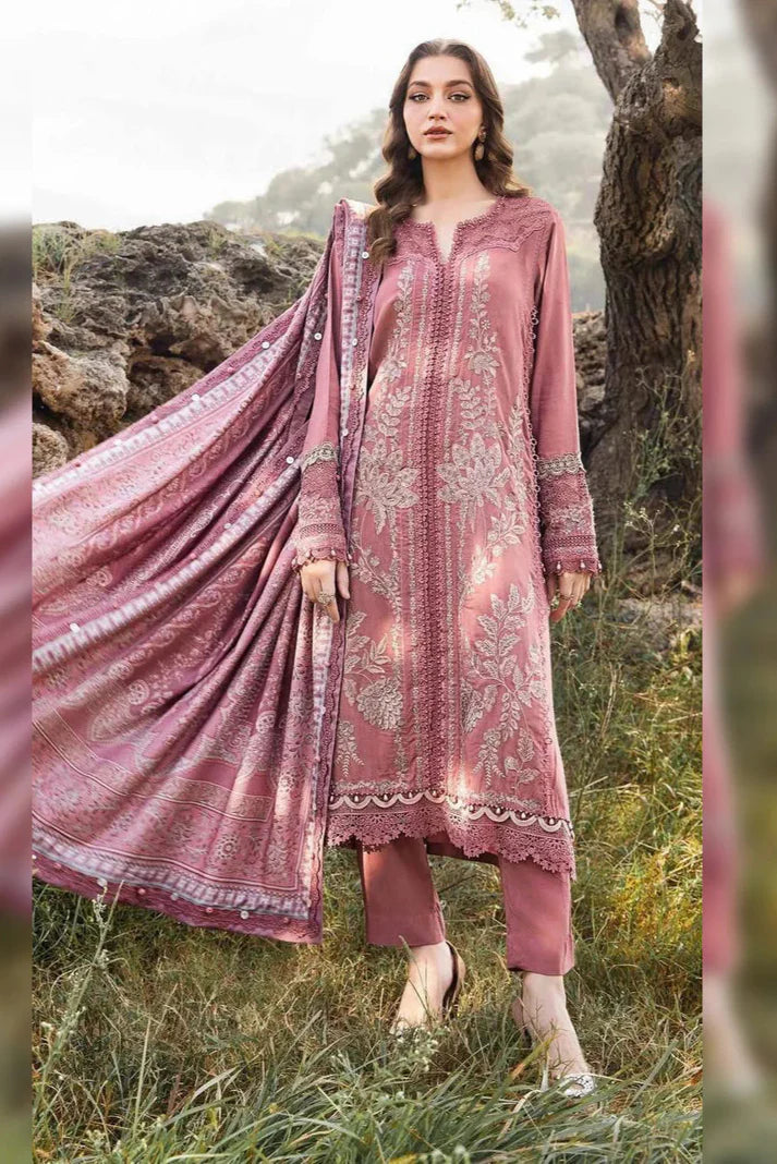 DANAK 3PC EMBROIDERED DRESS PQ-723