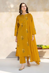 3PC Dhanak EMBROIDERED PQ-95