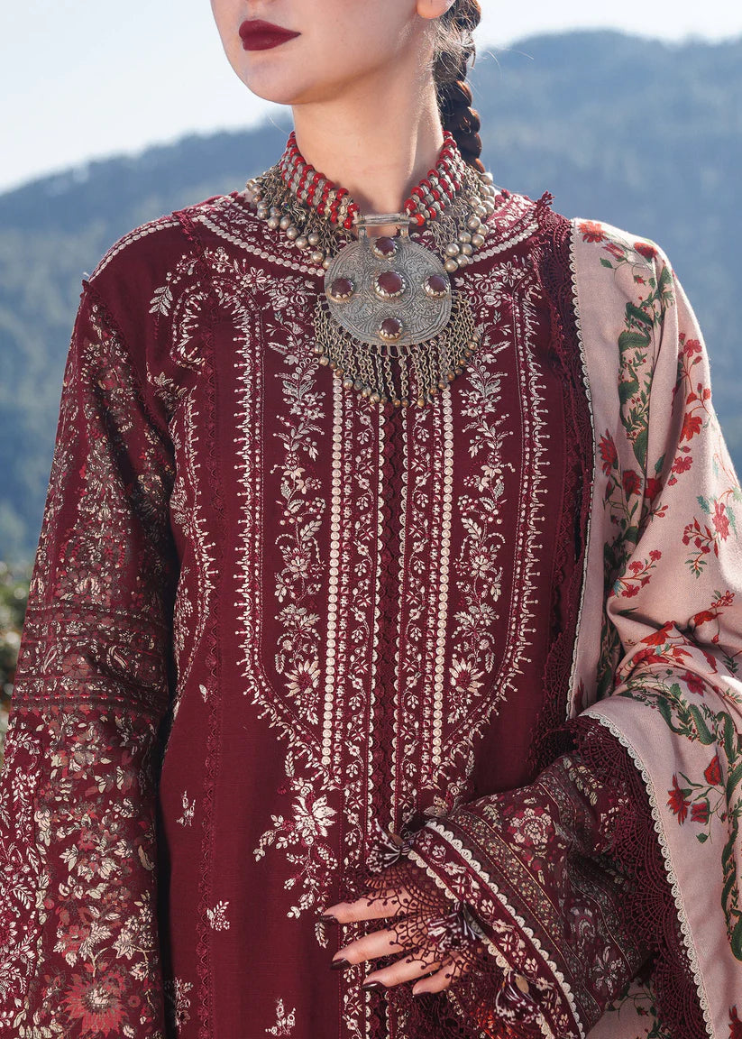 DHANAK 3PC EMBROIDED DRESS PQ-705