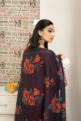 SABEEHA 3PC DHANAK DRESS PQ-758