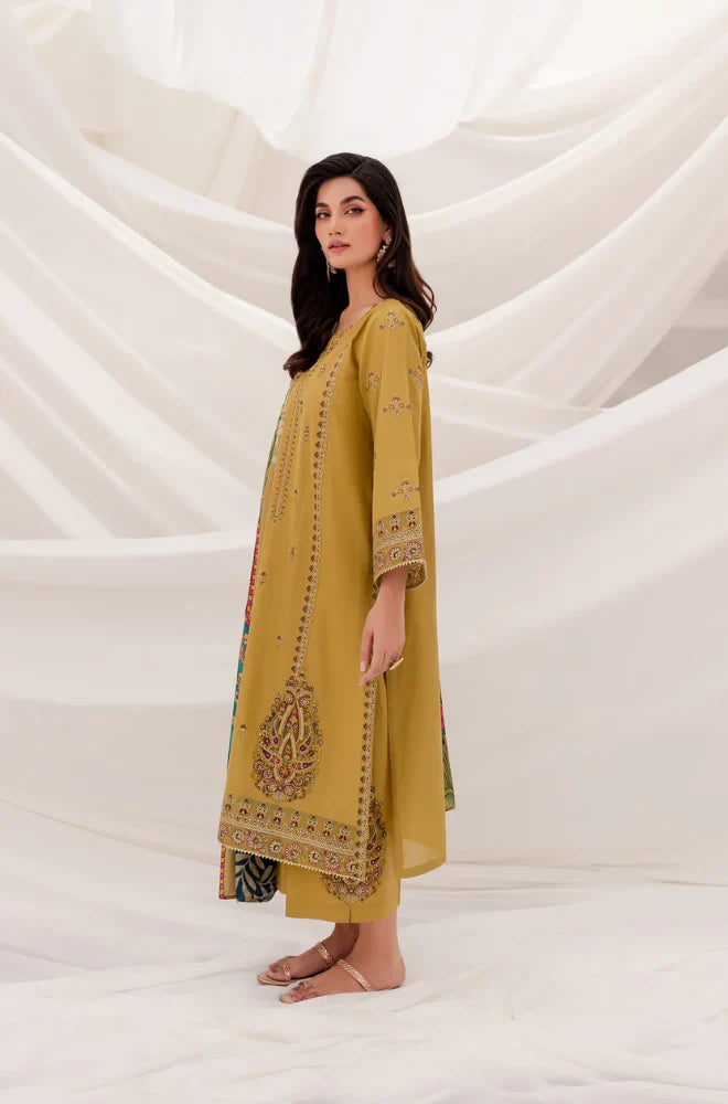 3PC DHANAK EMBROIDERED PQ-48