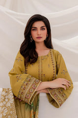 3PC DHANAK EMBROIDERED PQ-48