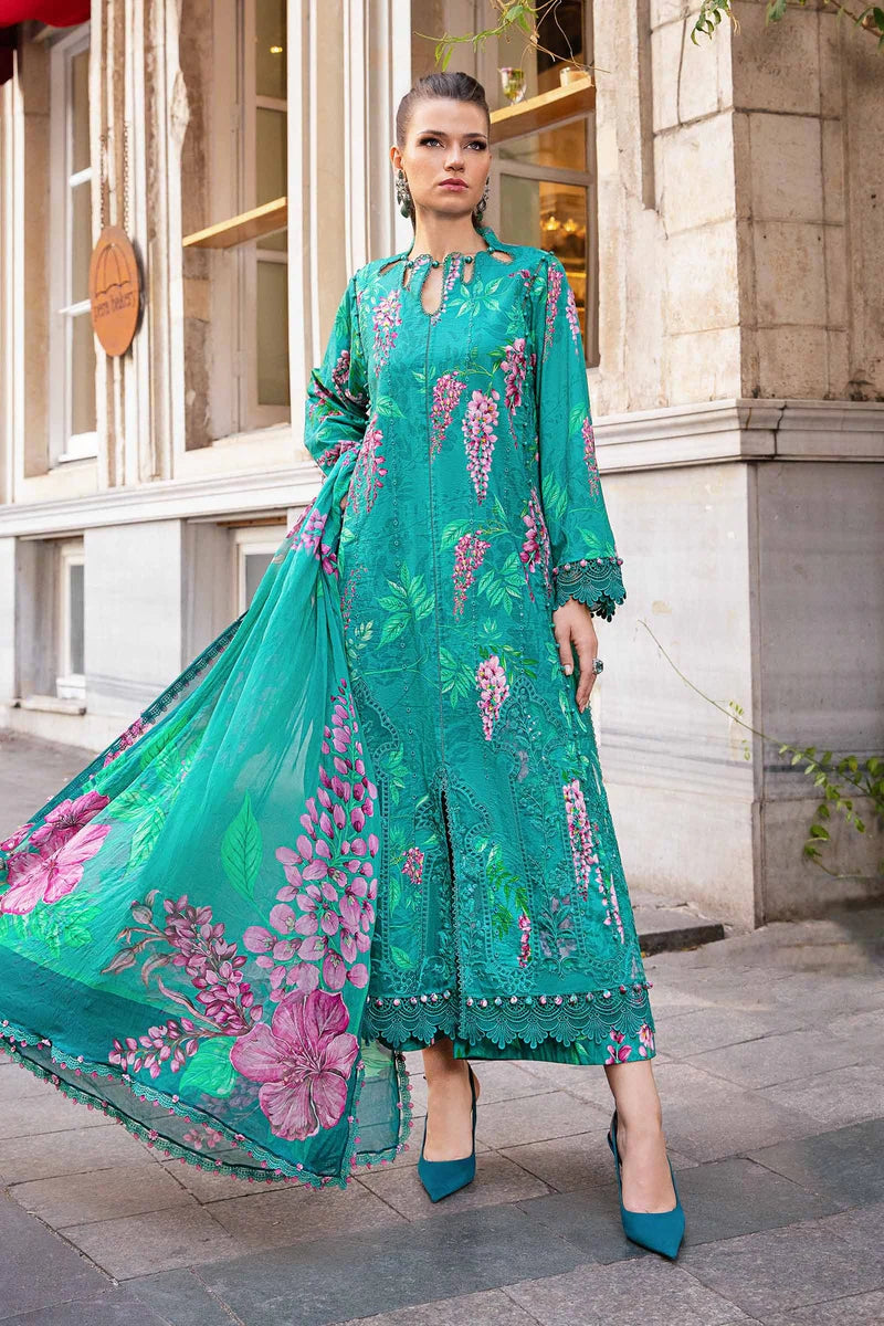 3PC DIGITAL PRINTED KHADDAR DRESS PQ- 434