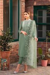 3PC LAWN SEQUENCE EMBROIDERED PQ-84