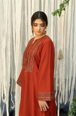 3PC DHANAK EMBROIDERED PQ-316