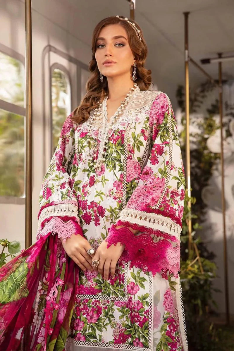 3PC DIGITAL PRINTED KHADDAR DRESS PQ - 441