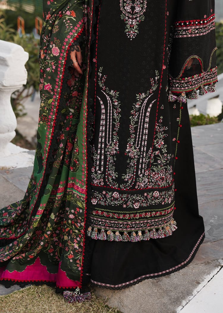 DHANAK 3PC EMBROIDED DRESS PQ-740