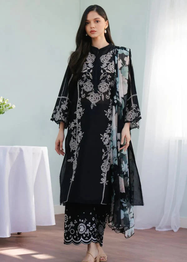 COCO X ZARASHAHJAHAN Premium Lawn Unstitched 3Pc Suit -PQ-819