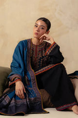 3PC DHANAK EMBROIDERED PQ-143