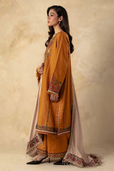 3PC DHANAK EMBROIDERED PQ-78M